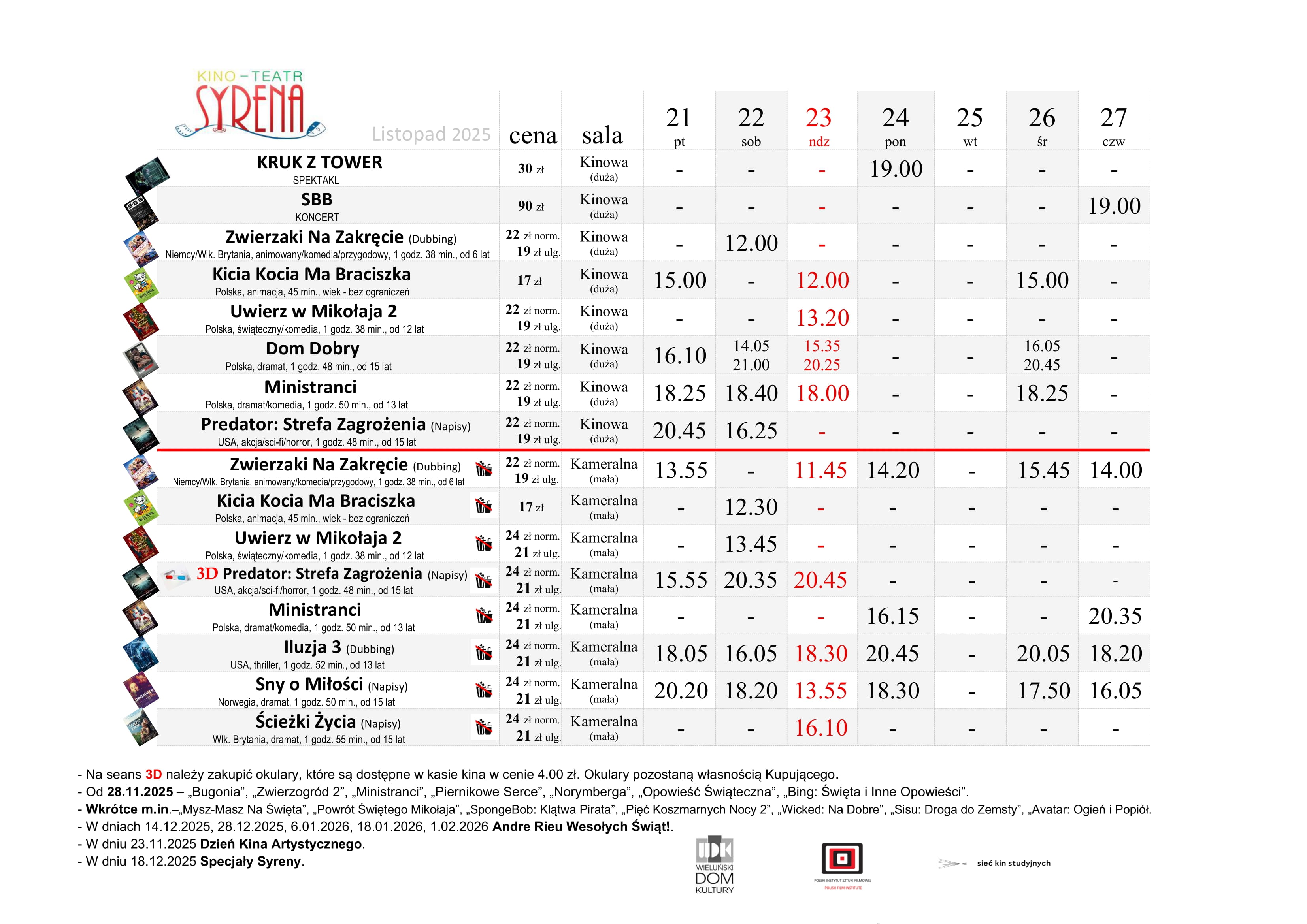 „Dom dobry”, „Ministranci” i nie tylko. Sprawdzamy najnowszy repertuar kina w Wieluniu